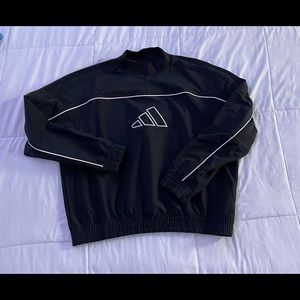 Adidas Men's James Harden Cross-up Crew Basketball Sweatshirt Black